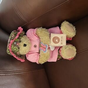 Boyds Bear Fashion Family Collection "Meadow Flutterlee" Plush Teddy Bear